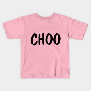 Choo... Twin Design Kids T-Shirt